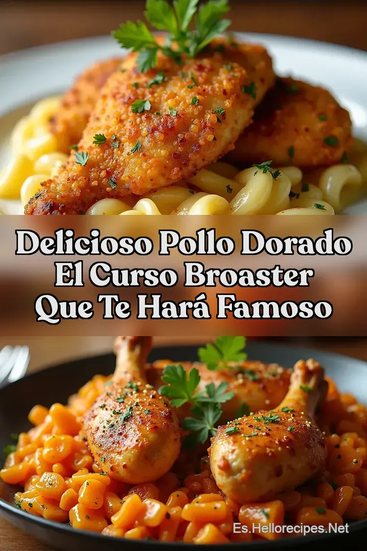 Delicioso Pollo Dorado El Curso Broaster Que Te Har&aacute; Famoso