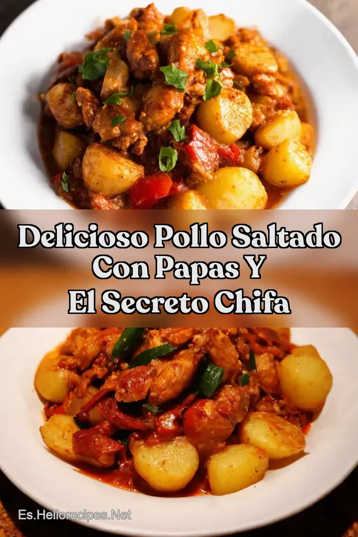 Delicioso Pollo Saltado con papas y El Secreto Chifa