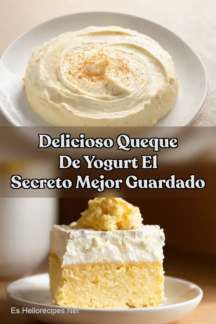 Delicioso Queque de Yogurt El Secreto Mejor Guardado
