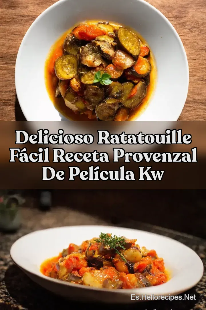 Delicioso Ratatouille F&aacute;cil Receta Provenzal de Pel&iacute;cula kw