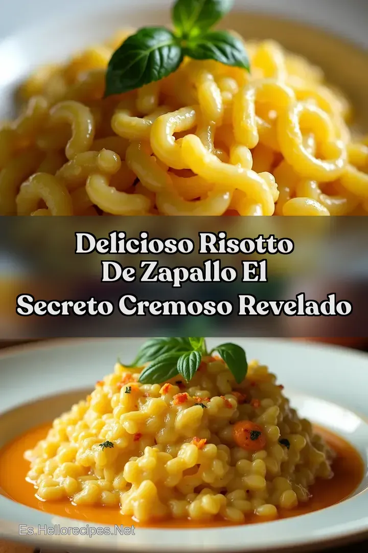 Delicioso Risotto de Zapallo El Secreto Cremoso Revelado