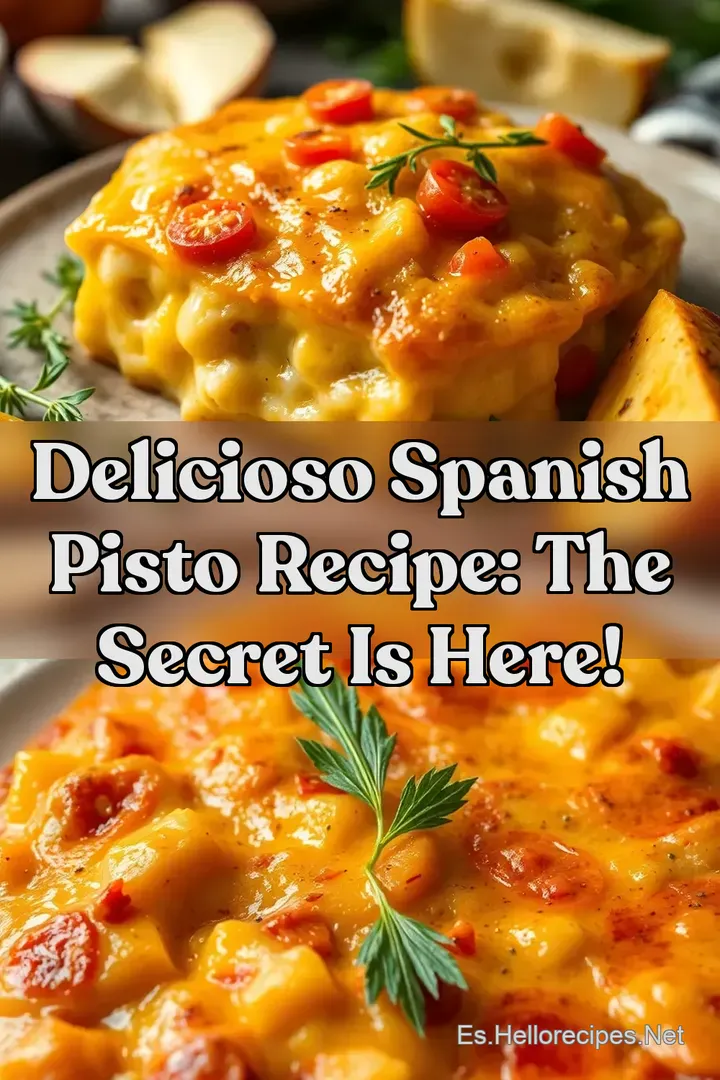 Delicioso Spanish Pisto Recipe: The Secret is Here!
