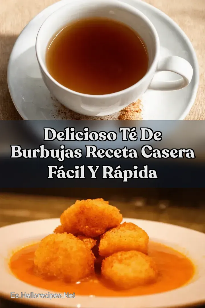 Delicioso T&eacute; De Burbujas Receta Casera F&aacute;cil Y R&aacute;pida
