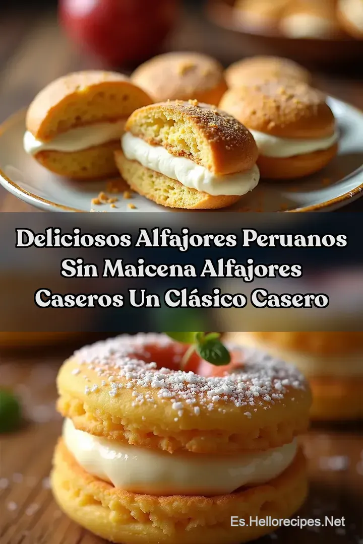 Deliciosos Alfajores Peruanos Sin Maicena Alfajores caseros Un Cl&aacute;sico Casero