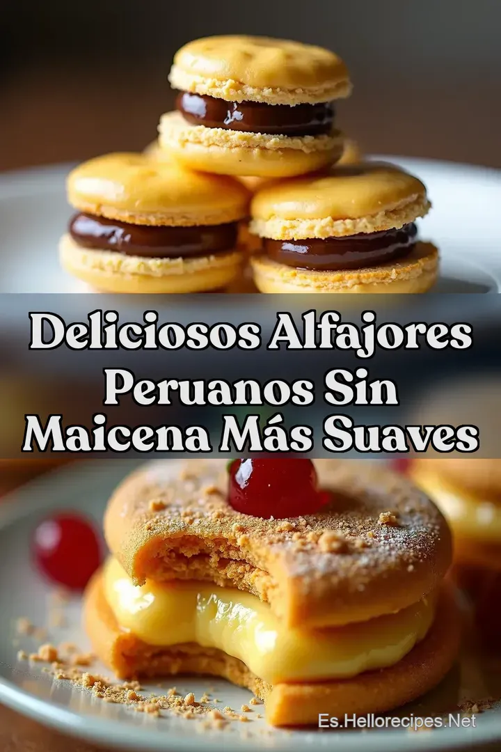 Deliciosos Alfajores Peruanos Sin Maicena M&aacute;s Suaves