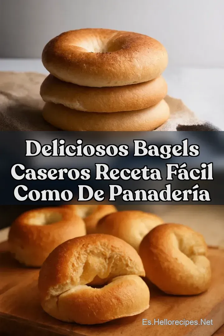 Deliciosos Bagels Caseros Receta F&aacute;cil Como De Panader&iacute;a