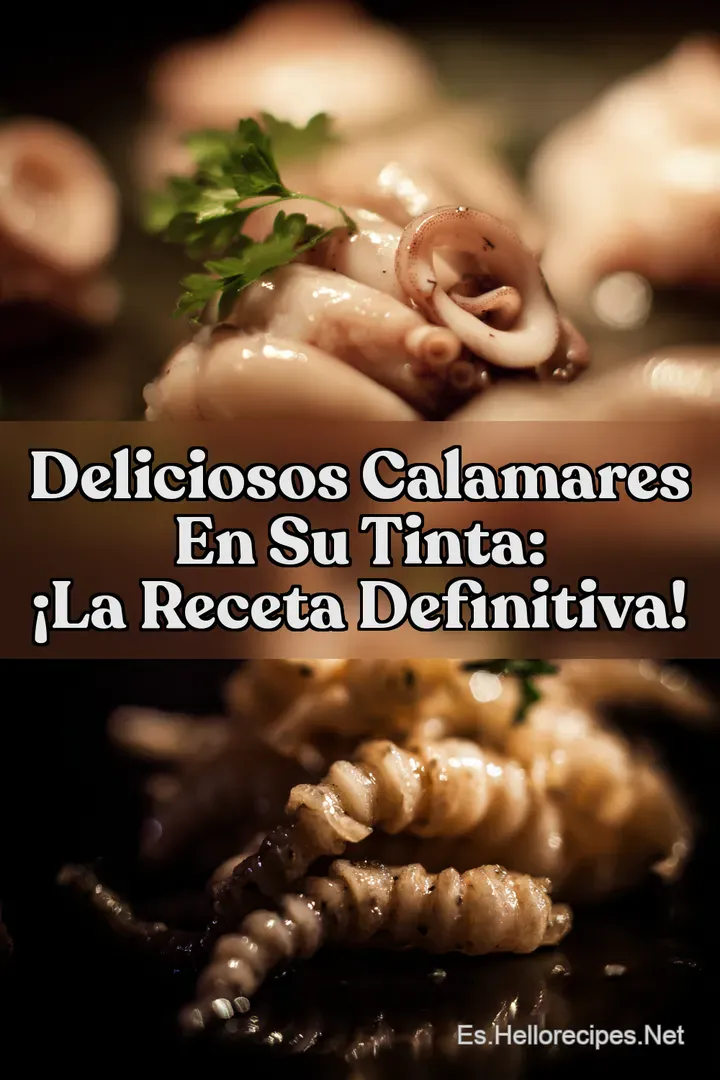 Deliciosos Calamares en Su Tinta: &iexcl;La Receta Definitiva!