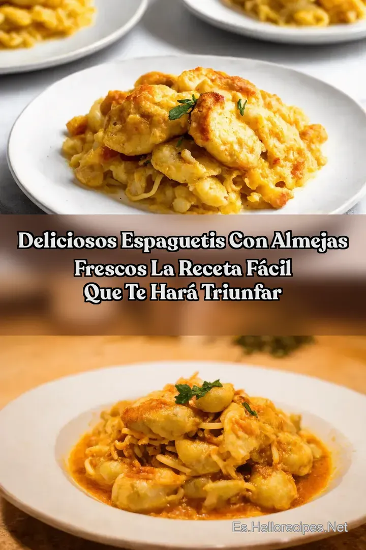 Deliciosos Espaguetis Con Almejas Frescos La Receta F&aacute;cil Que Te Har&aacute; Triunfar