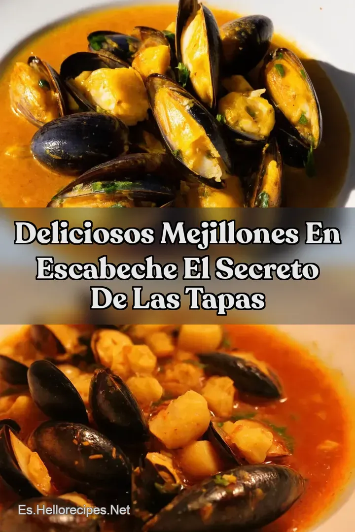 Deliciosos Mejillones En Escabeche El Secreto de las Tapas
