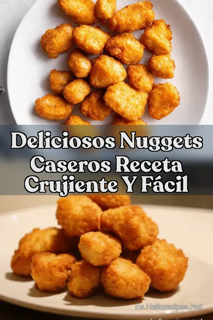 Deliciosos Nuggets Caseros Receta Crujiente y F&aacute;cil