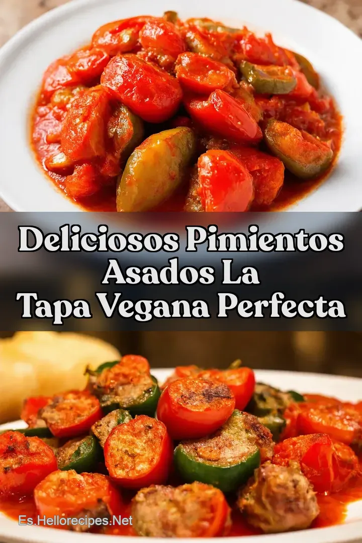 Deliciosos Pimientos Asados La Tapa Vegana Perfecta