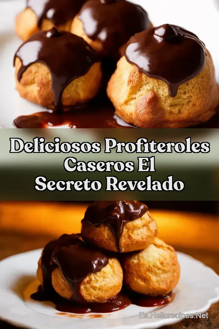 Deliciosos Profiteroles Caseros El Secreto Revelado