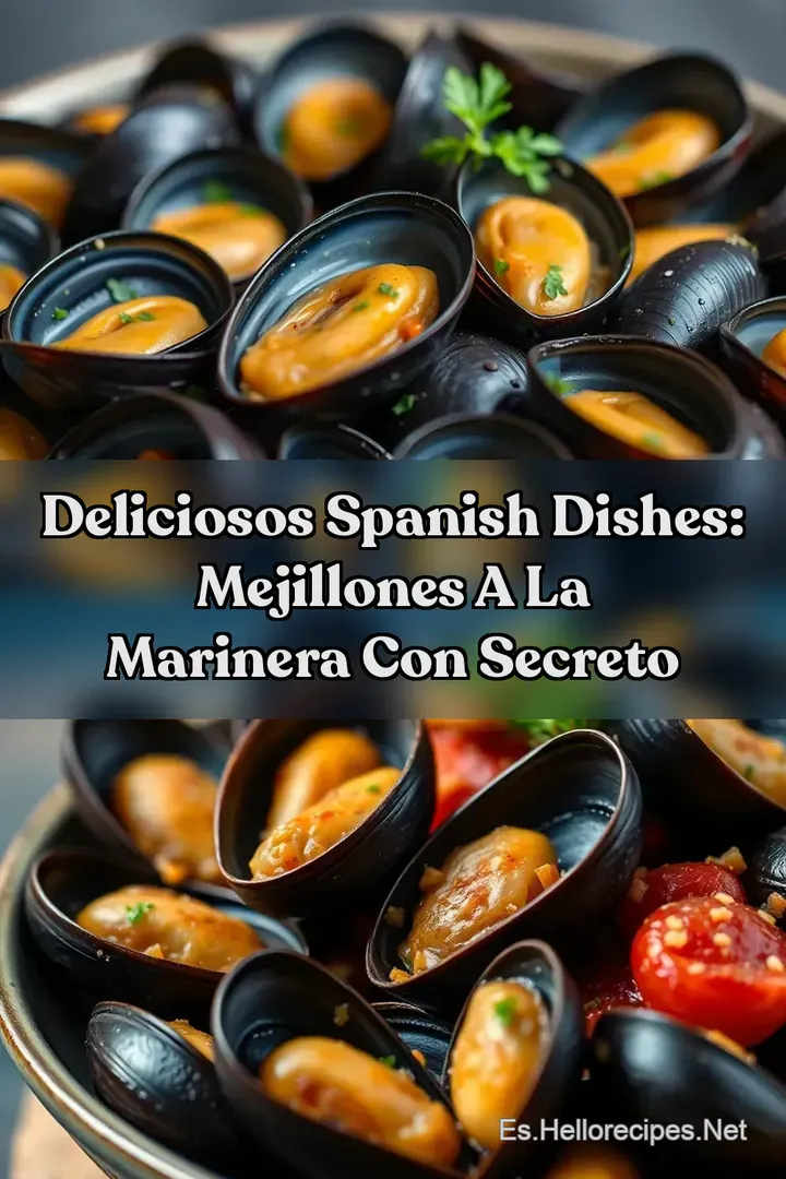Deliciosos Spanish Dishes: Mejillones a la Marinera con Secreto
