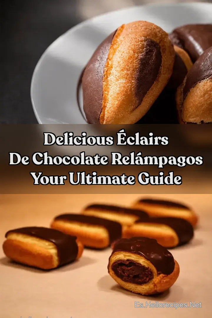 Delicious &Eacute;clairs De Chocolate Rel&aacute;mpagos Your Ultimate Guide