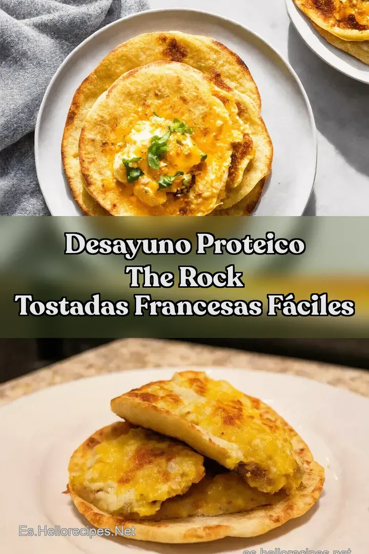 Desayuno Proteico The Rock Tostadas Francesas F&aacute;ciles