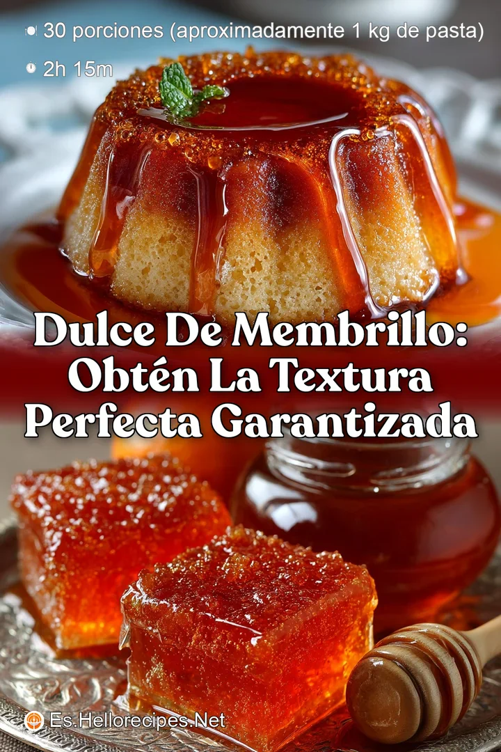 Dulce de membrillo: Obt&eacute;n la Textura Perfecta Garantizada