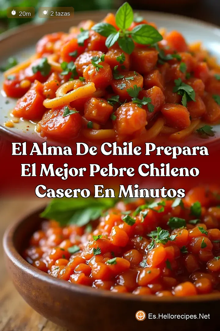 El Alma de Chile Prepara el Mejor Pebre Chileno Casero en Minutos