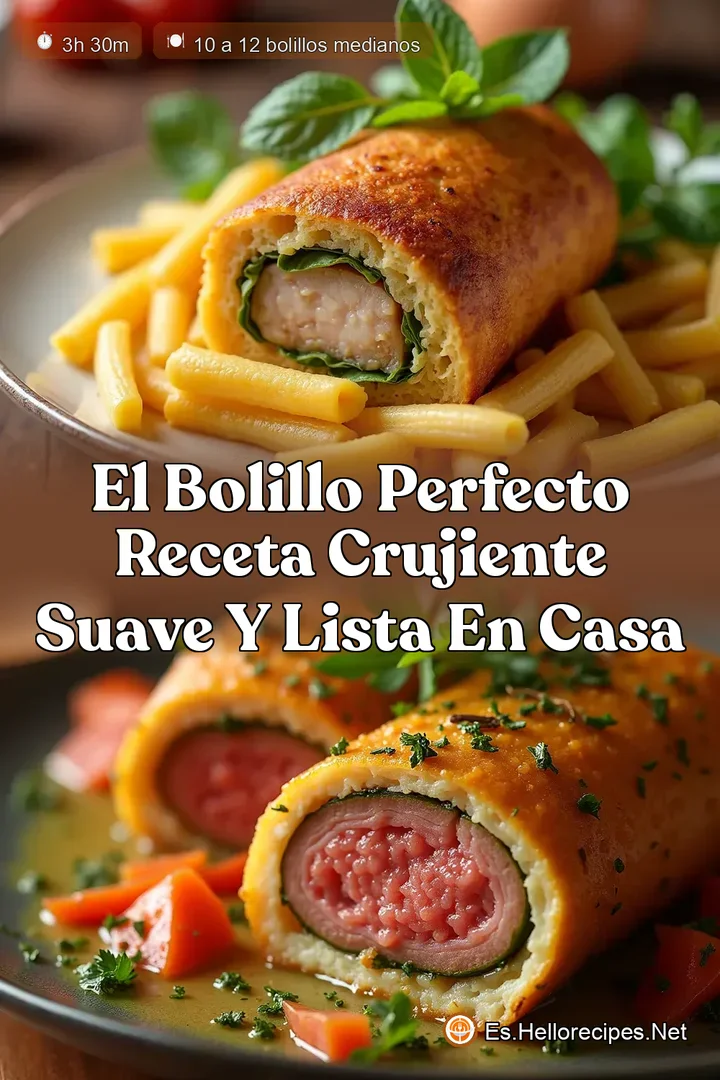 El Bolillo Perfecto Receta Crujiente Suave y Lista en Casa