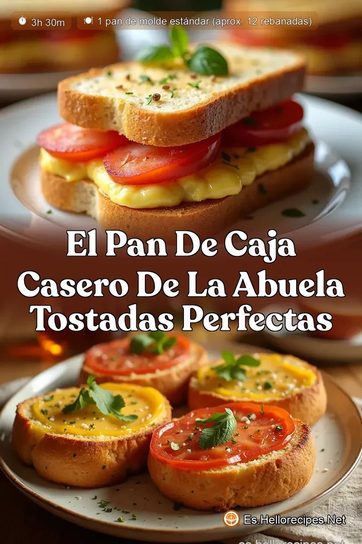 El Pan de Caja Casero de la Abuela Tostadas Perfectas