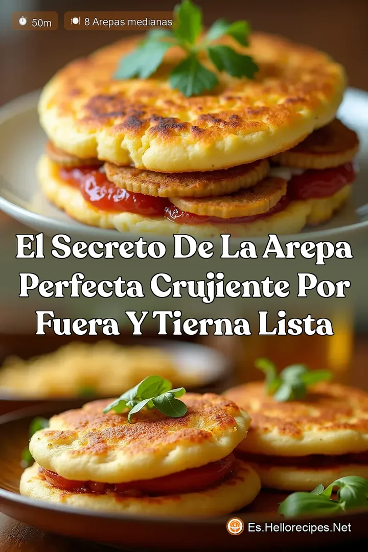 El Secreto de la Arepa Perfecta Crujiente por Fuera y Tierna Lista