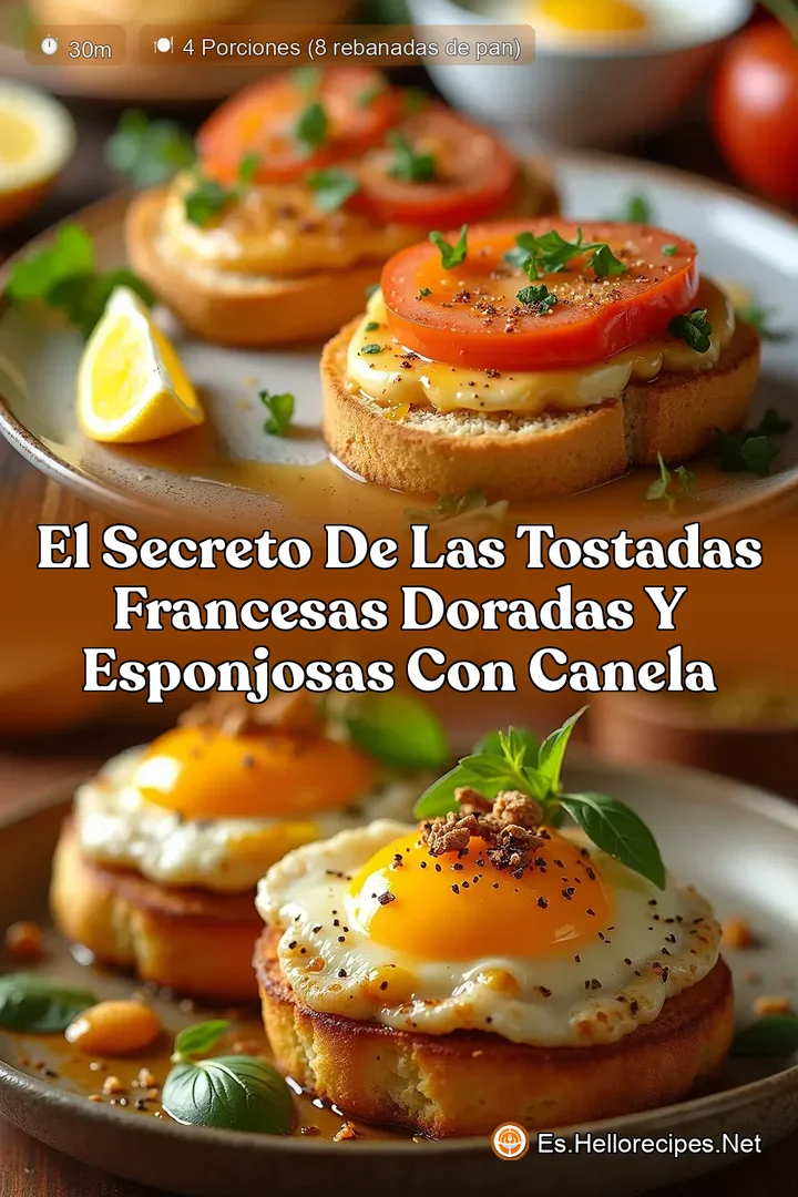 El Secreto de las Tostadas Francesas Doradas y Esponjosas con Canela