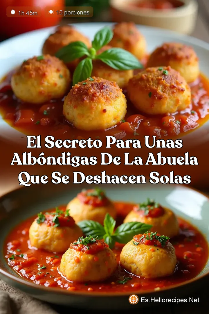 El Secreto para unas Alb&oacute;ndigas de la Abuela que se deshacen solas