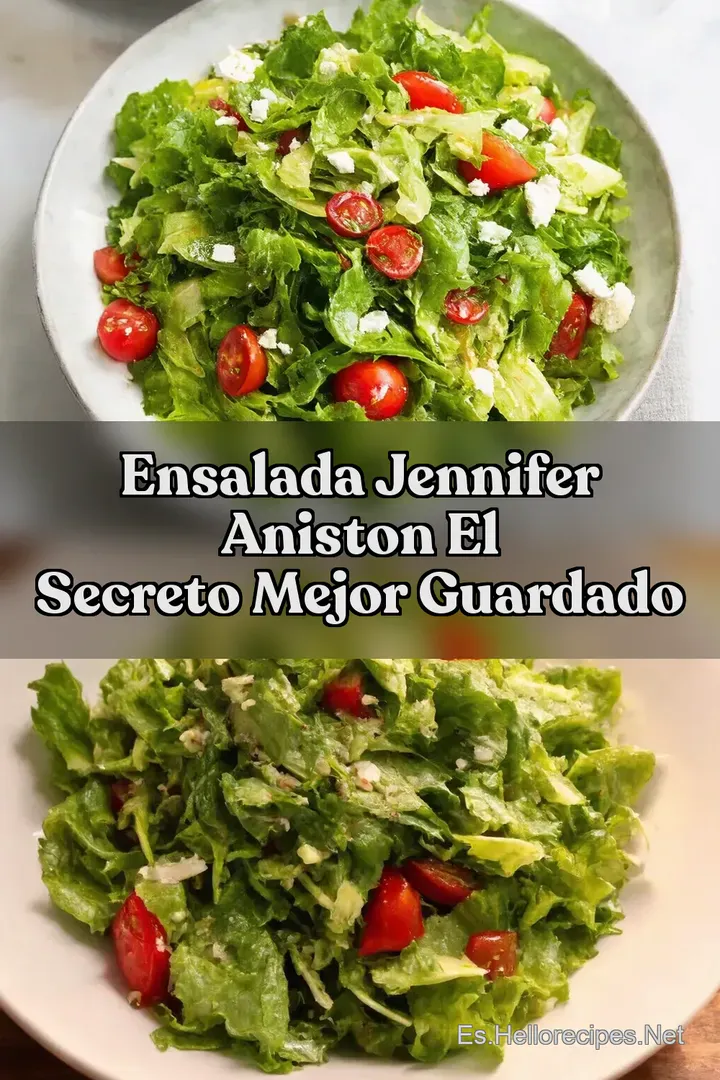 Ensalada Jennifer Aniston El Secreto Mejor Guardado