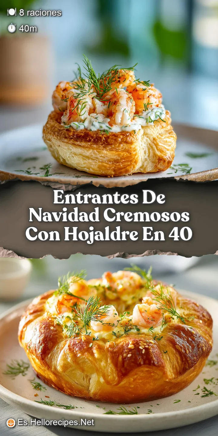 Close-up of a warm, golden puff pastry appetizer oozing with savory filling, revealing flaky layers and tempting aromas.