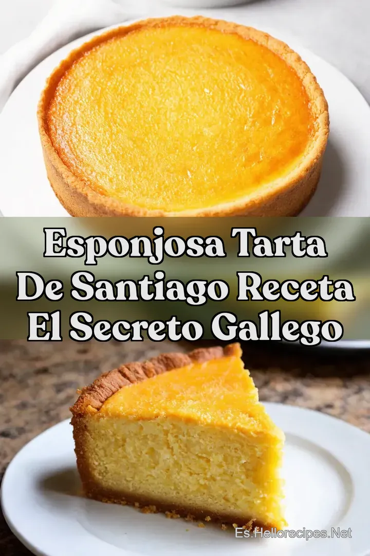 Esponjosa Tarta de Santiago Receta El Secreto Gallego