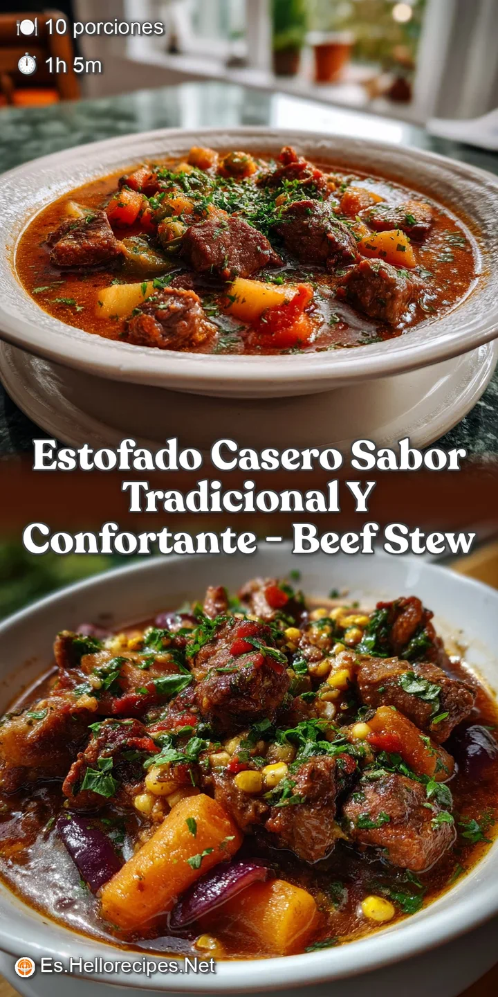 Estofado Casero Sabor Tradicional y Confortante - Beef Stew