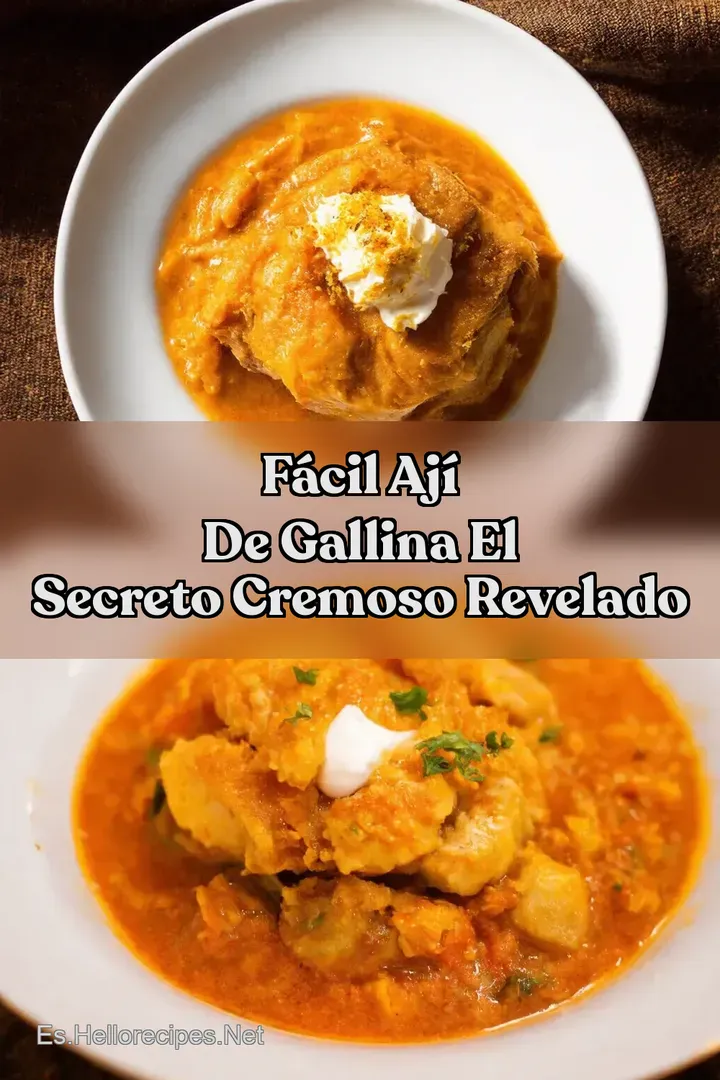 F&aacute;cil Aj&iacute; de Gallina El Secreto Cremoso Revelado