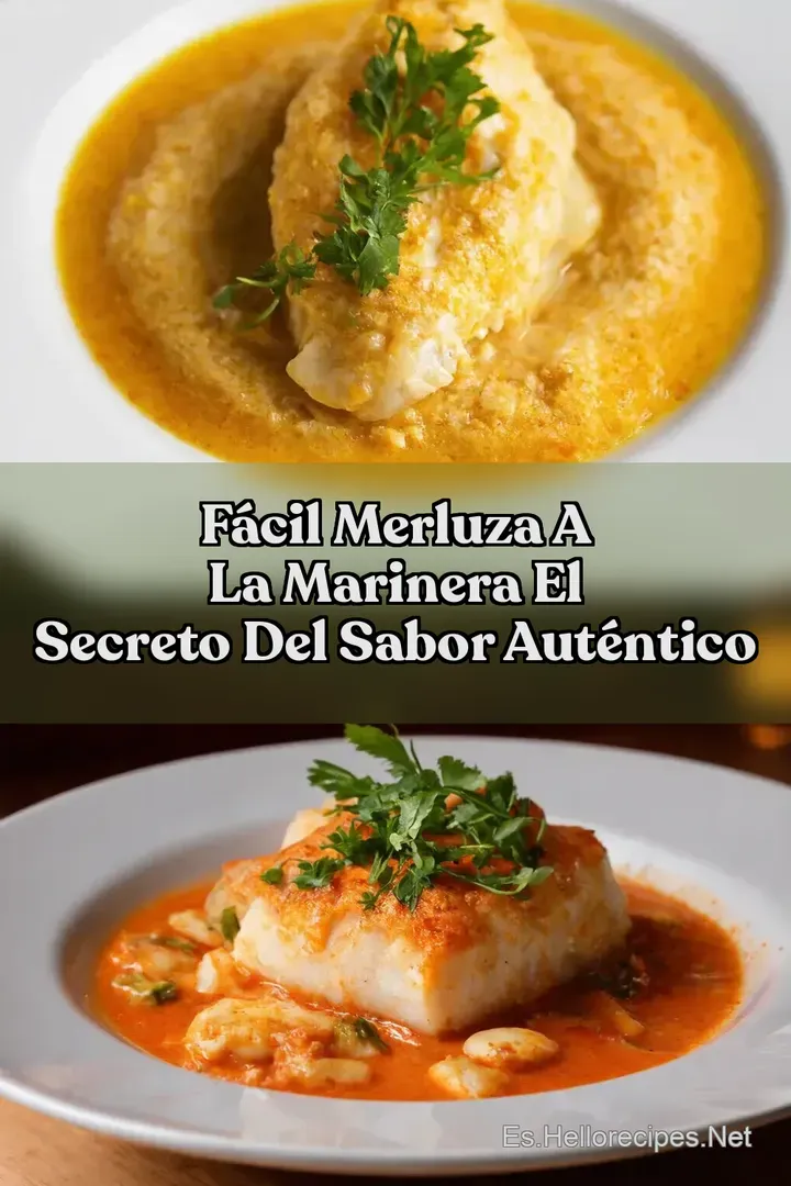 F&aacute;cil Merluza a la Marinera El Secreto del Sabor Aut&eacute;ntico