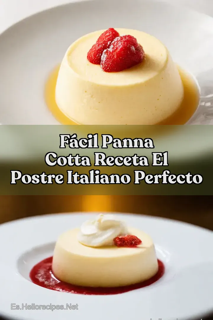 F&aacute;cil Panna Cotta Receta El Postre Italiano Perfecto