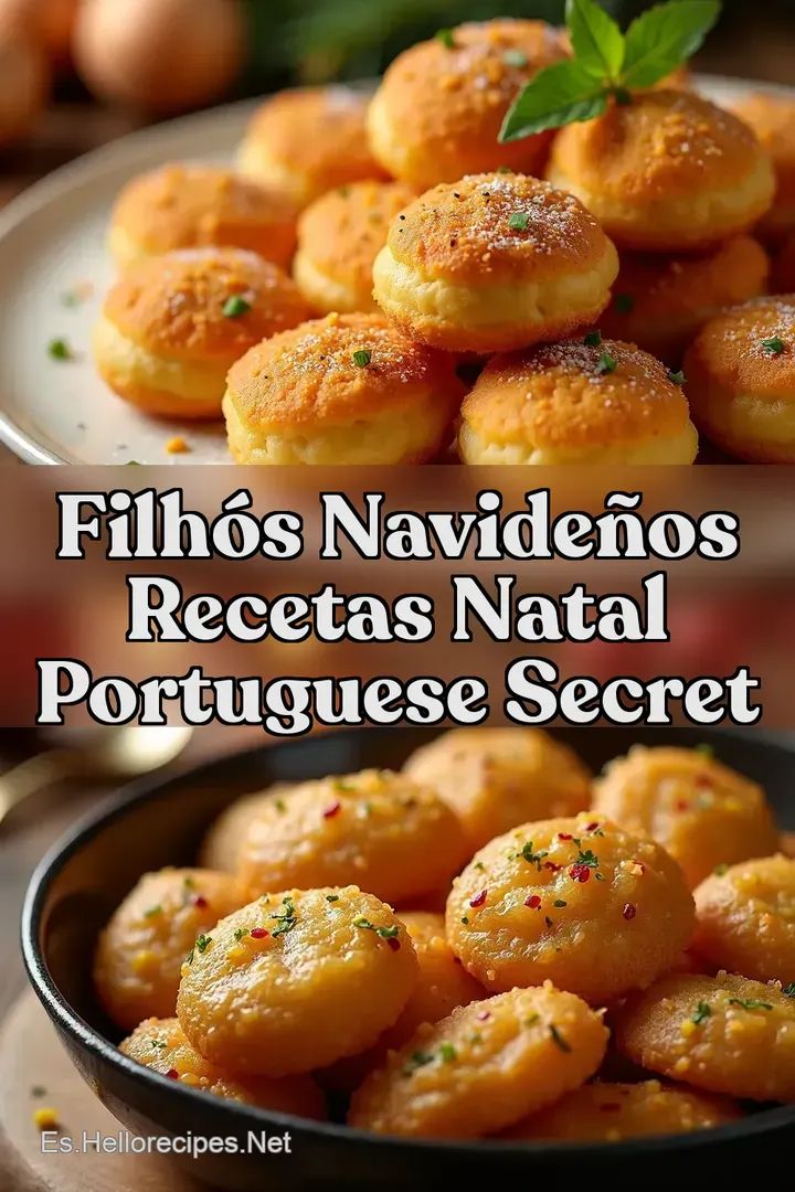 Filh&oacute;s Navide&ntilde;os Recetas Natal Portuguese Secret