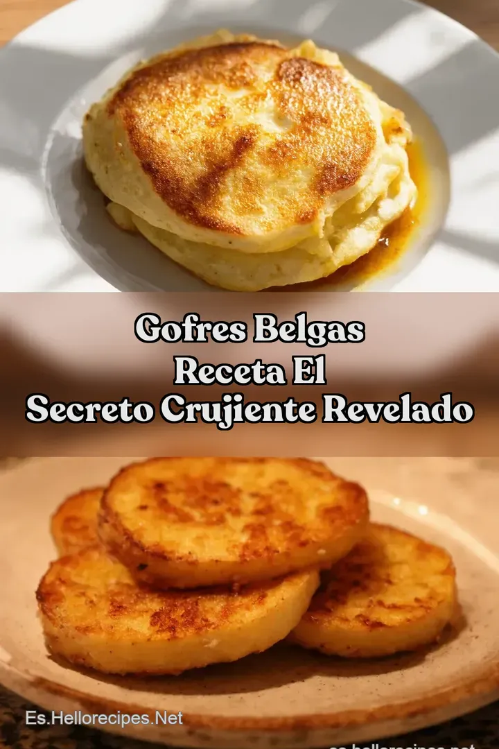 Gofres Belgas Receta El Secreto Crujiente Revelado
