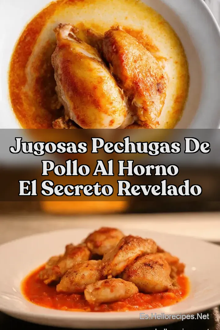 Jugosas Pechugas de Pollo al Horno El Secreto Revelado