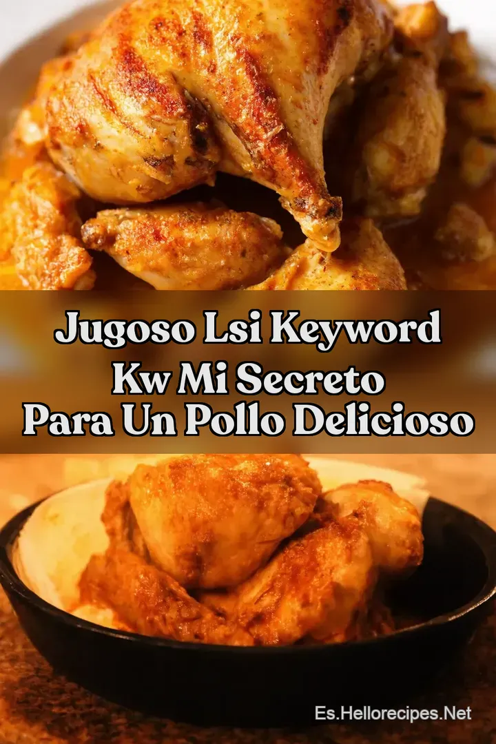 Jugoso LSI keyword kw Mi Secreto Para Un Pollo Delicioso