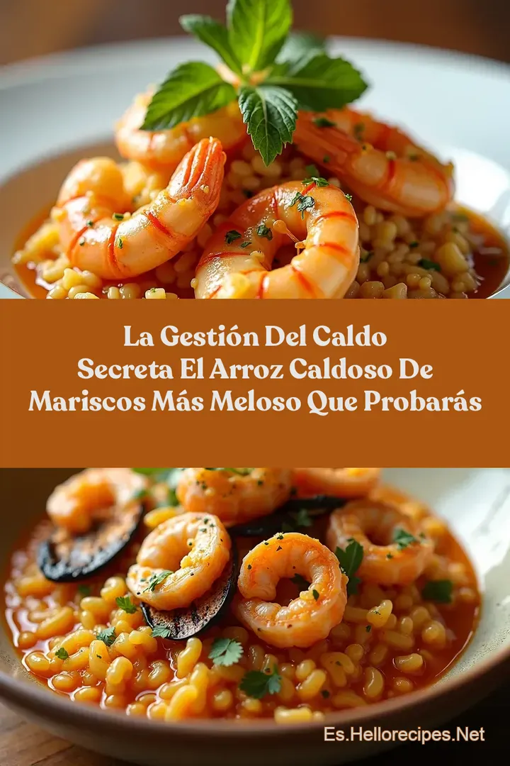 La Gesti&oacute;n del Caldo Secreta El Arroz Caldoso de Mariscos M&aacute;s Meloso Que Probar&aacute;s