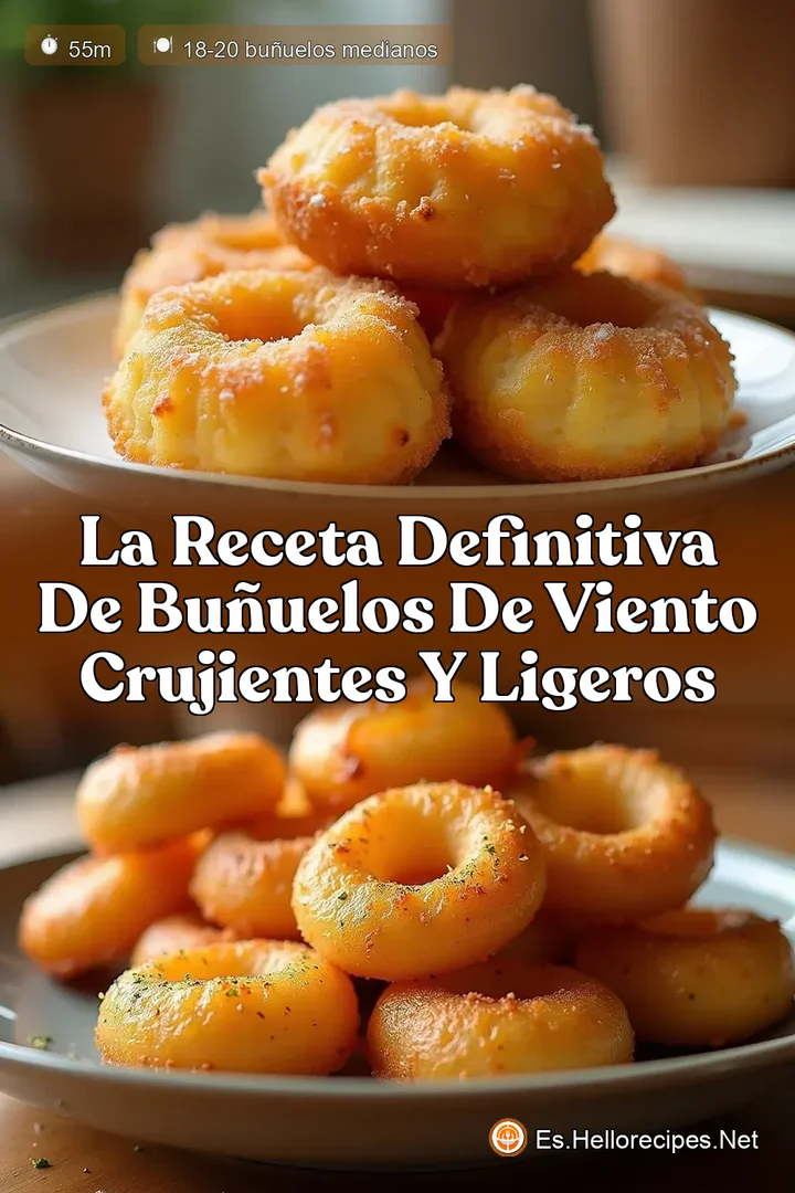 La Receta Definitiva de Bu&ntilde;uelos de Viento Crujientes y Ligeros