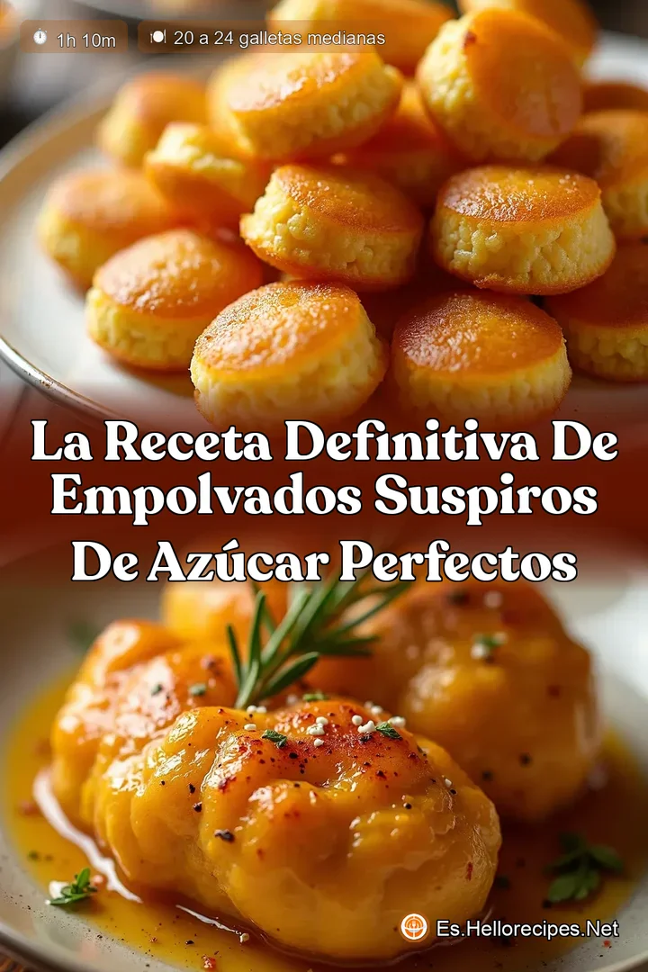 La Receta Definitiva de Empolvados Suspiros de Az&uacute;car Perfectos