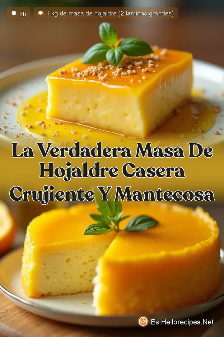 La Verdadera Masa de Hojaldre Casera Crujiente y Mantecosa