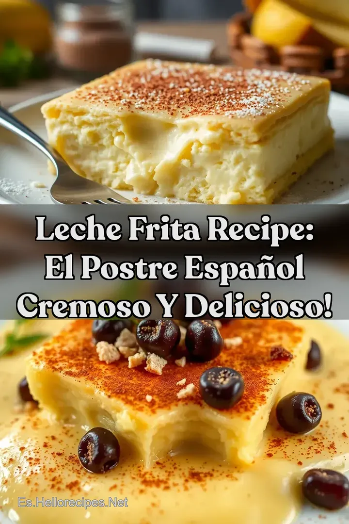 Leche Frita Recipe: El Postre Espa&ntilde;ol Cremoso Y Delicioso!