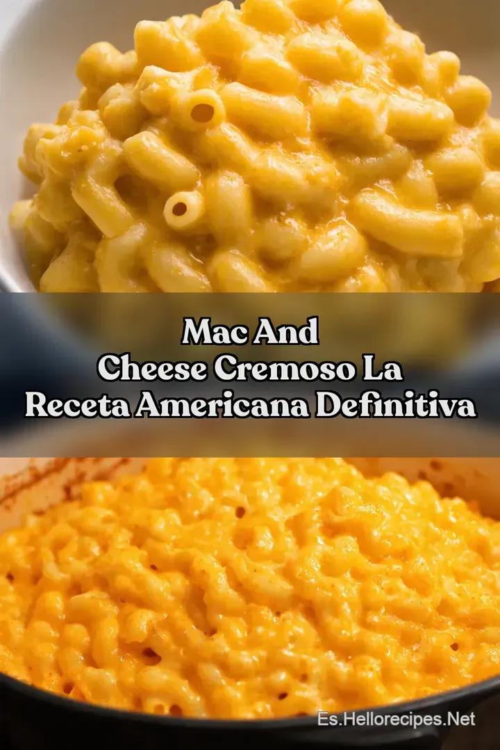 Mac and Cheese Cremoso La Receta Americana Definitiva