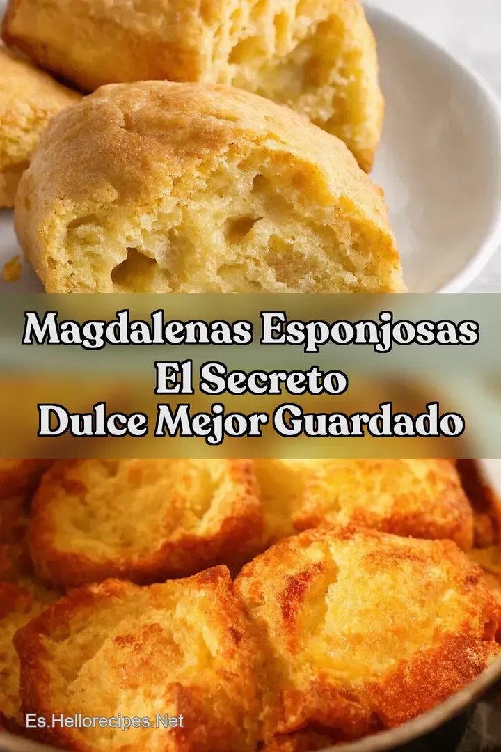 Magdalenas Esponjosas El Secreto Dulce Mejor Guardado