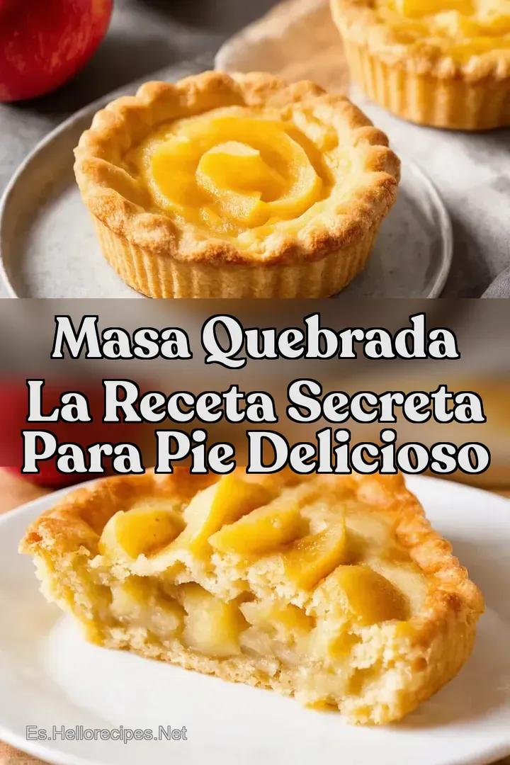 Masa Quebrada La Receta Secreta Para Pie Delicioso