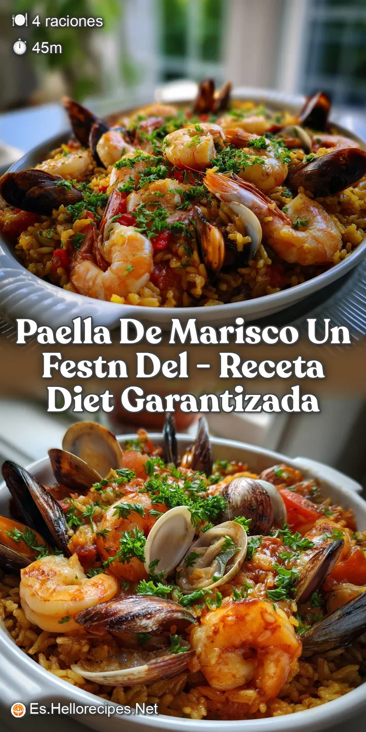 Paella de Marisco Un Festn del - Receta Diet Garantizada