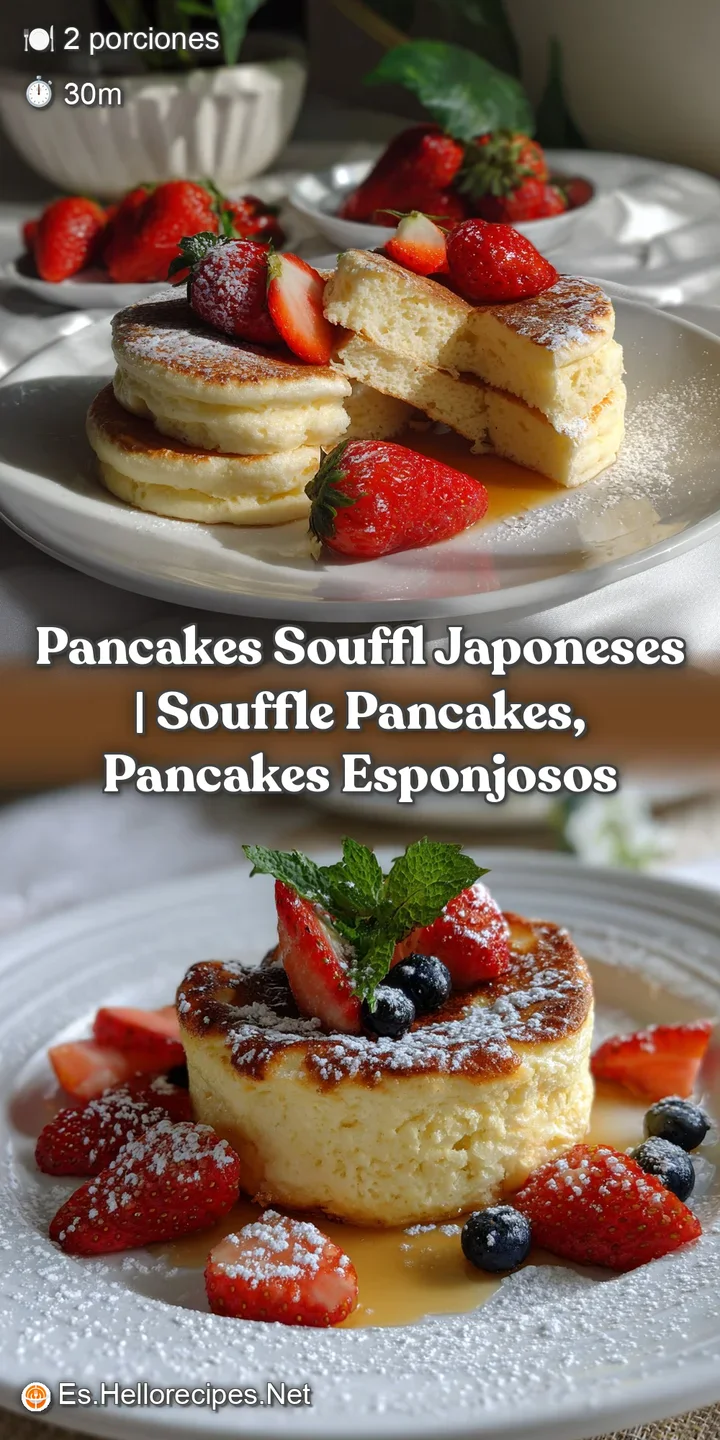 Close-up of a jiggly, cloud-like pancake, showing its airy interior, soft texture, and a melting pat of butter on top.