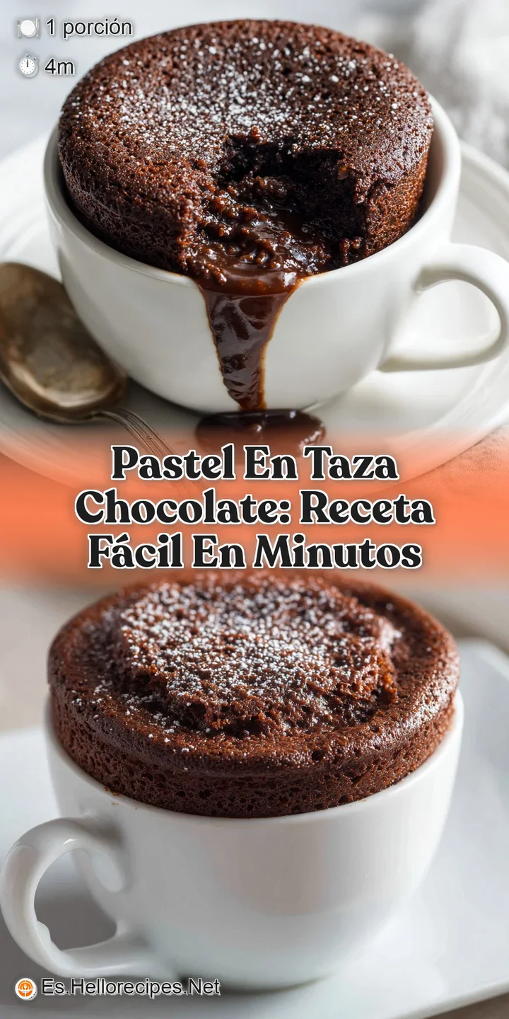 Close-up of a pastel in a blue mug. Tender crumbs and a dusting of sugar. A simple, comforting dessert, warm and inviting.