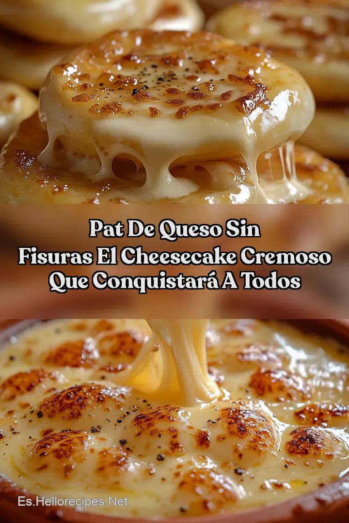Pat de Queso Sin Fisuras El Cheesecake Cremoso que Conquistar&aacute; a Todos