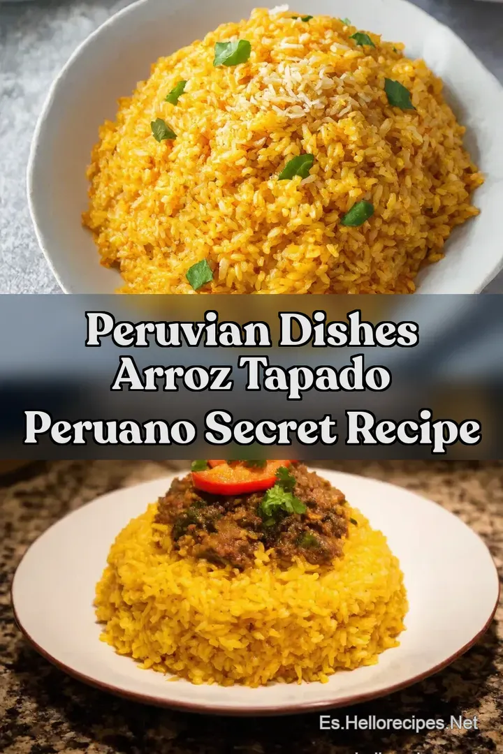 Peruvian Dishes Arroz Tapado Peruano Secret Recipe